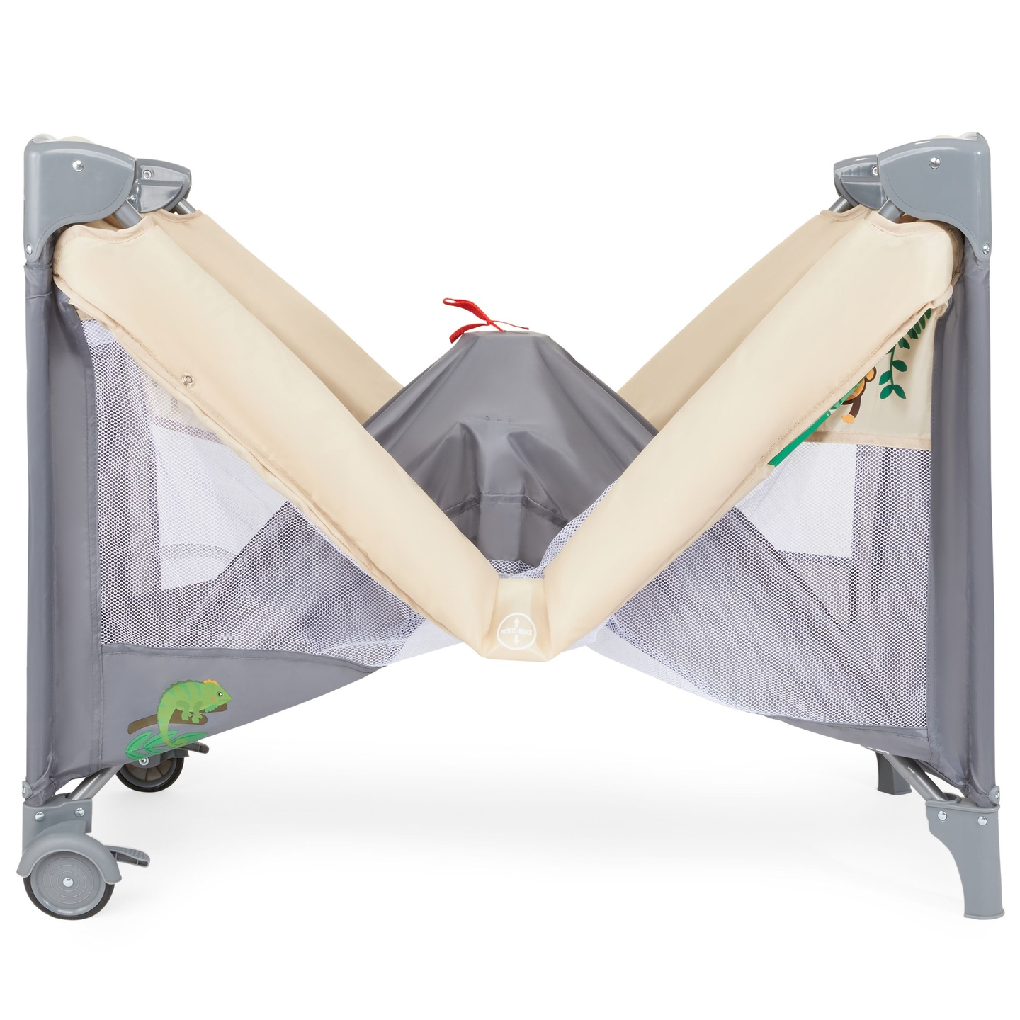 Cuna de viaje 0 - 36 m con cambiador + parque infantil Moby-System HUXLEY