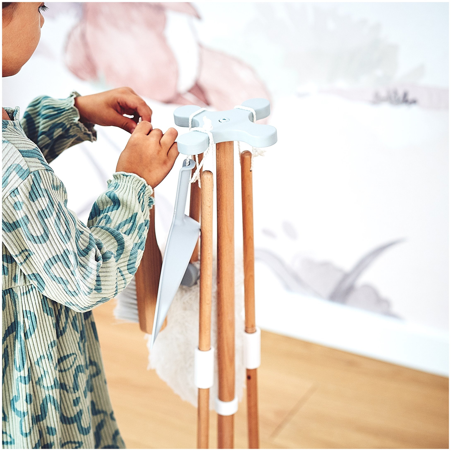 Set de limpieza de madera