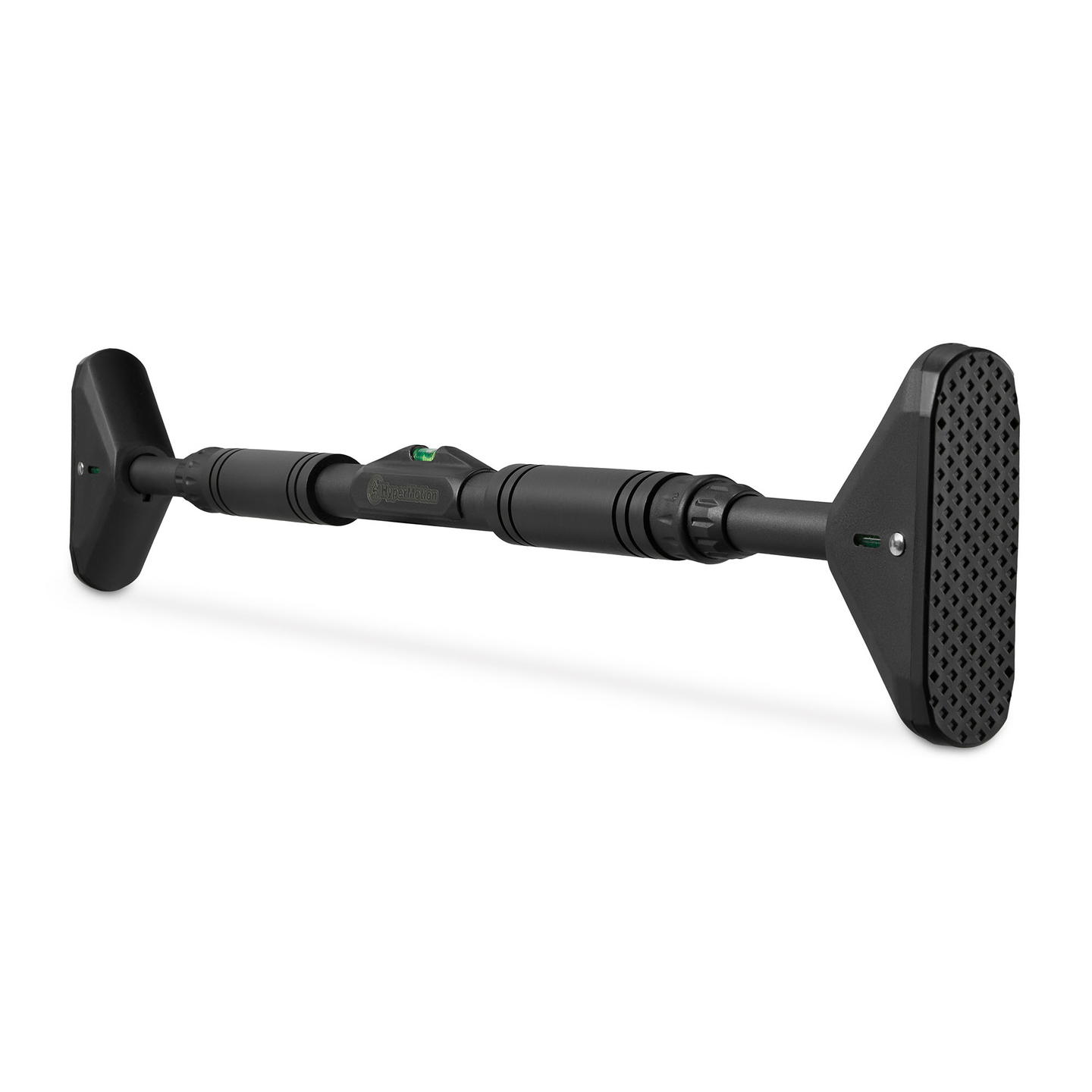 Barra de dominadas ajustable HyperMotion 70-100 cm, 200 kg, negra