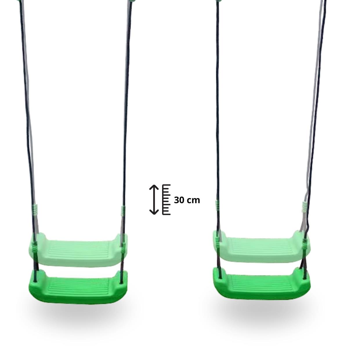 Columpio para 6 personas para niños - parque infantil en el jardín