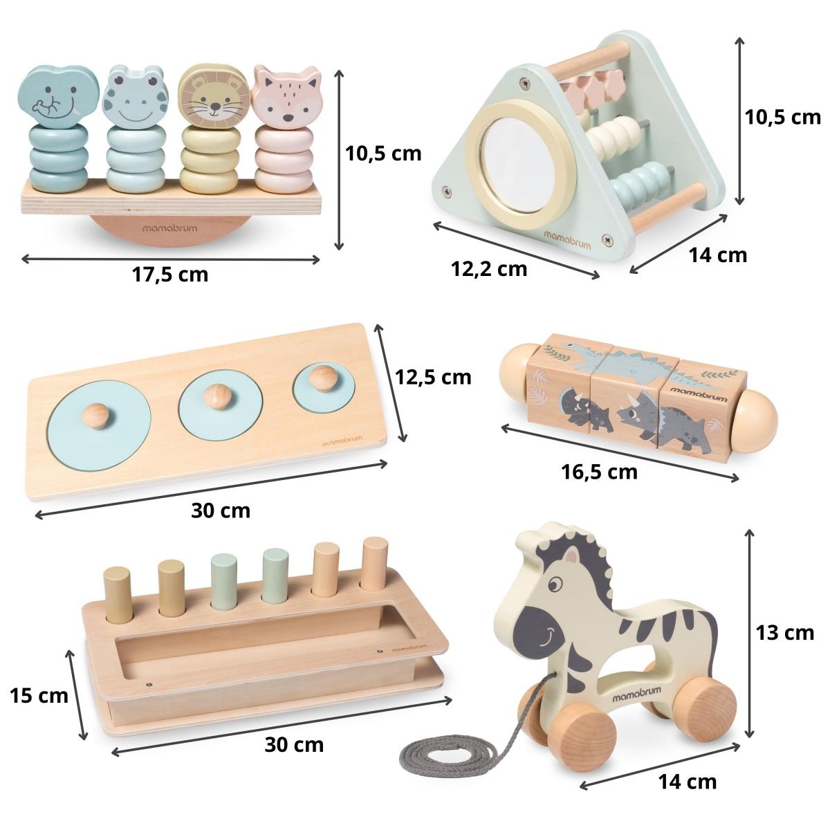 Set de juguetes Montessori para bebé de 19-24 meses