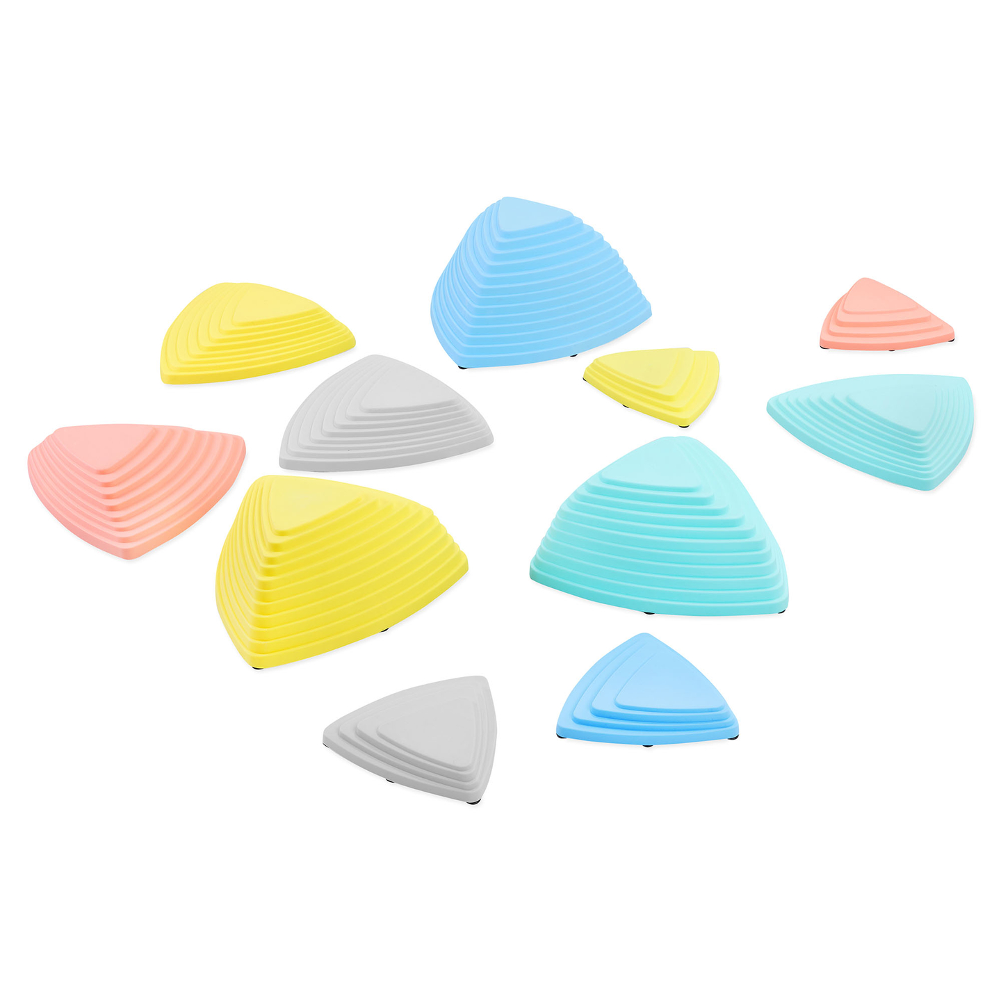 Piedras equilibradoras de colores - 11 piezas
