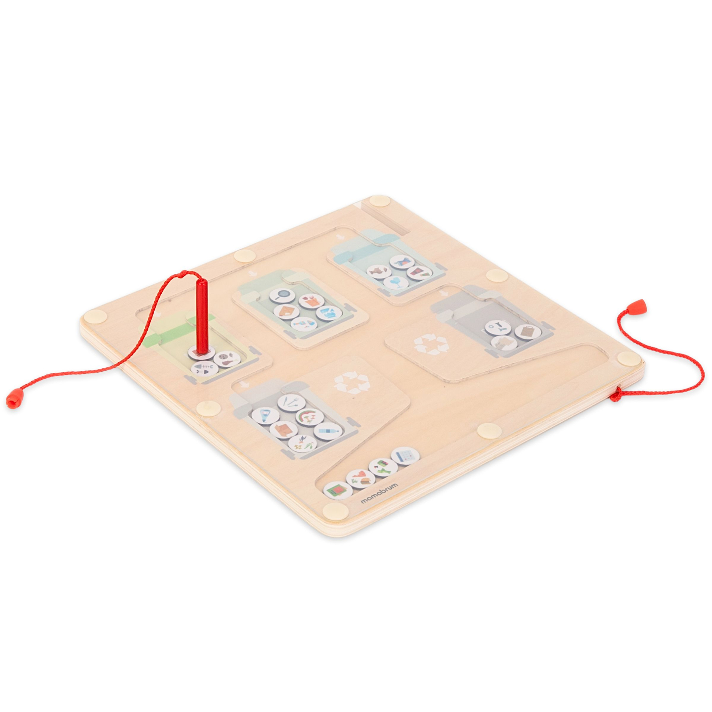 Rompecabezas magnético Reciclaje