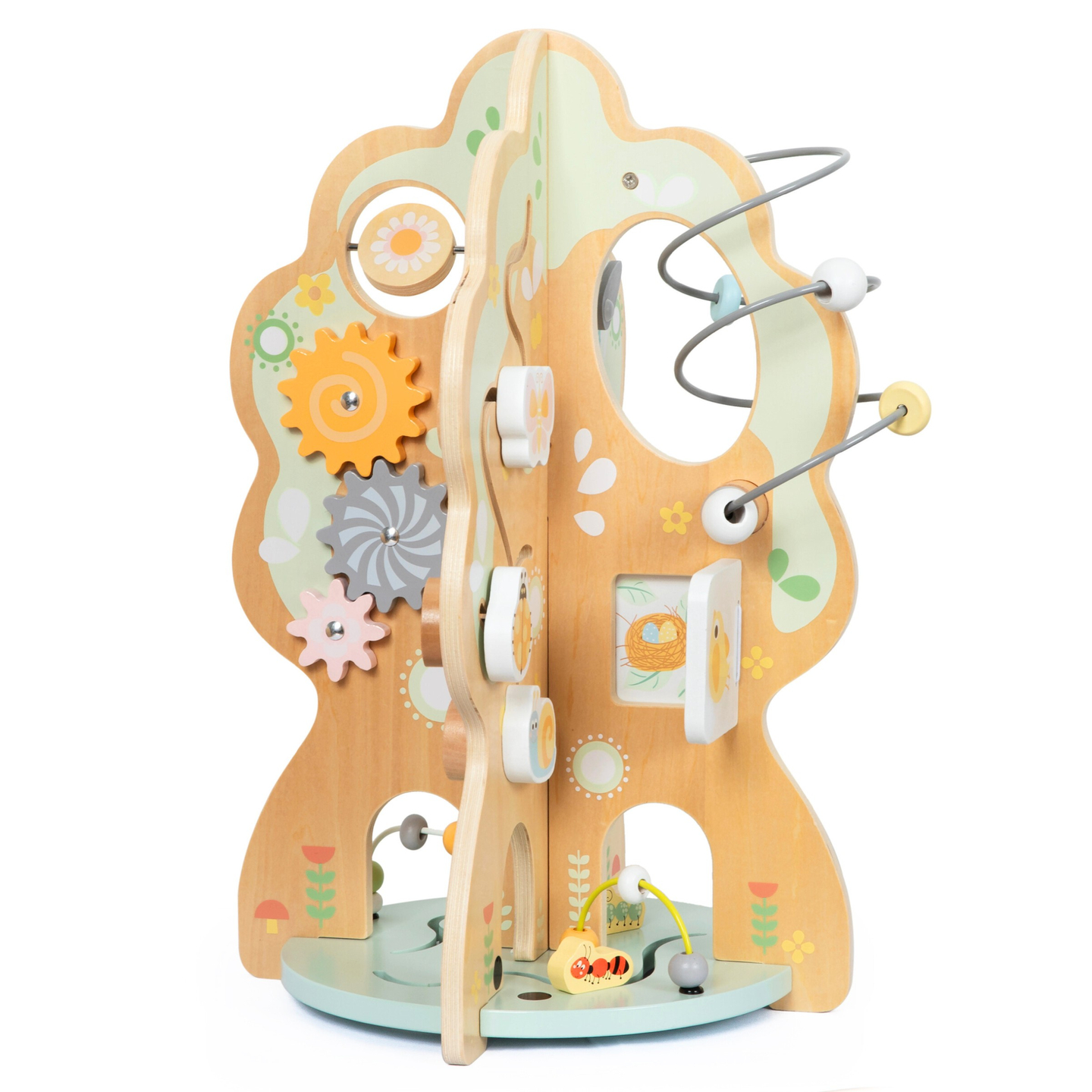 Juguete educativo de madera 10 en 1 - árbol multifuncional