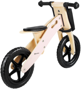 Bicicleta sin pedales de madera HyperMotion LEXI - ruedas de espuma, súper ligera - rosa