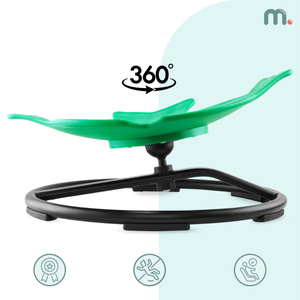 Mini carrusel infantil Fish - color verde